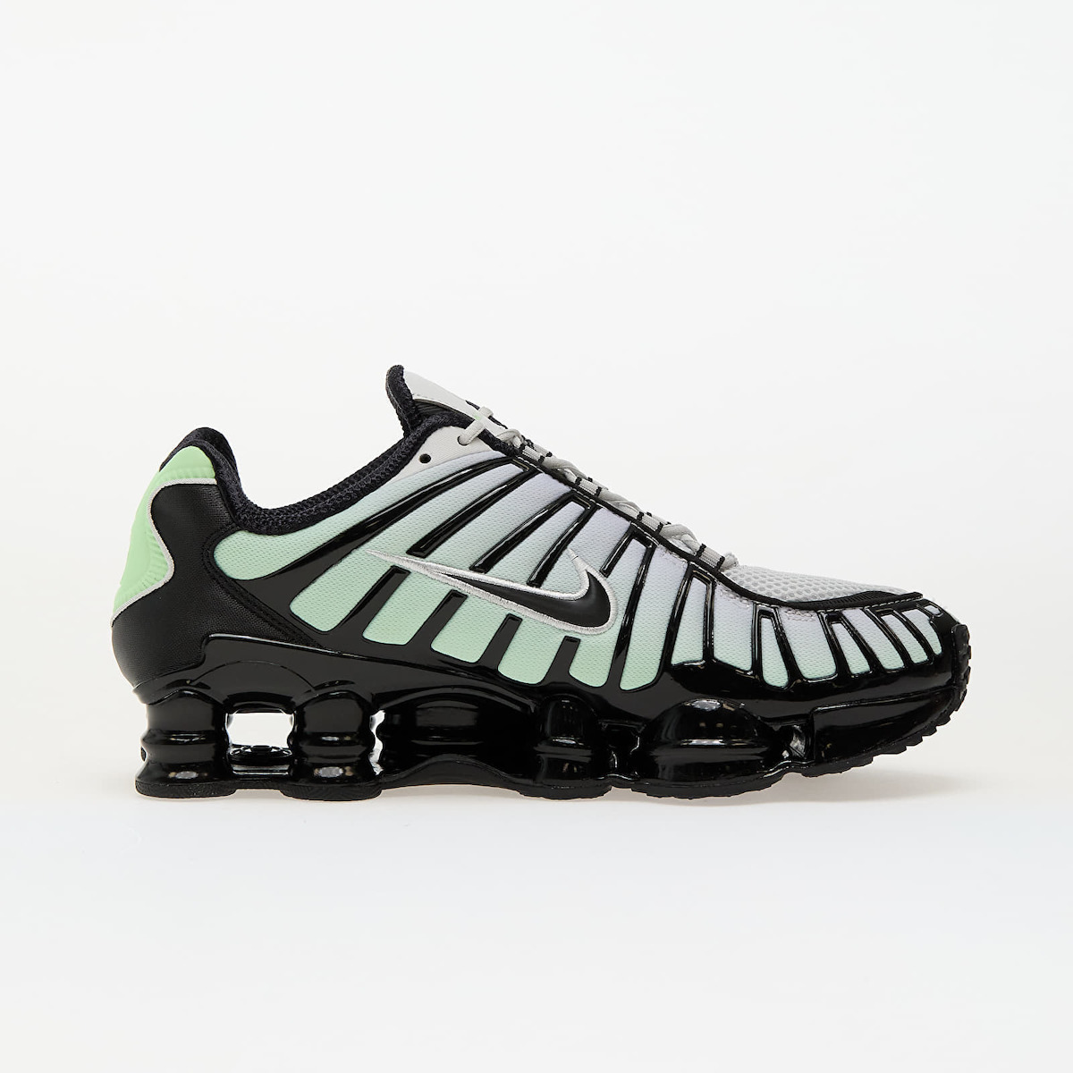 Adidași Nike Shox TL Vapor Verzi Negri Dust Foton - lateral